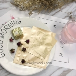 ถุงซีล 3 ด้าน ฟอยล์สีส้มมุก