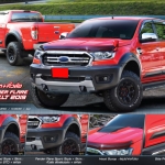 9Den&Rbsสเกิร์ตหน้า1ชิ้น VS ford ranger(ใช้กับรุ่นXL,XLT,XLS,LIMITED,HI-RIDER,4X4)MC2'18-On [ล้ำทะลุมิติแห่งขีดจำกัดทุกนิยาม]