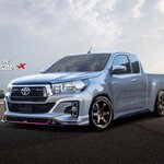 Vazooma-Xใส่รุ่น(Z-EditionSmartCabตัวเตี้ย) VS Toyota Hilux Revo'18-On [ชุดแต่งที่คู่ควรกะบะพันธุ์แกร่่ง]