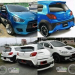 9DEN-SB,SC VS MITSUBISHI MIRAGE 2012-2015 [จุดเด่นเค้ามีมากมาย คิ้วล้อที่โค้งมนอย่างลงตัว รอให้คุณสัมผัสได้ตอนนี้]