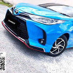 SPACE V1 ท่อคู่เดี่ยว VS Toyota Yaris Hatchback 5Drs. 2020-On [พื้นที่สำหรับคุณเห็นค่า กำหนดได้แล้วด้วยตัวคุณเอง]