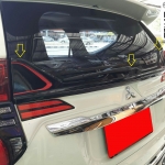 9Den&Fitt คาดเอวหลัง VS Mitsubishi Pajero'16-On [เสริมเอวไม่ให้ดูโล่งโจ้ง]