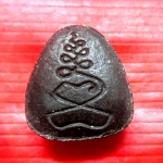 พระปิดตาจัมโบ้ เนื้อผงใบลาน หลัง ยันต์เทาะว์กลับ พระแท้ฯฯฯไม่ทราบที่