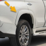 9Den&Samuraiคิ้วล้อ6ชิ้น VS Mitsubishi Pajero'2016-On [ชุดแต่งสายเลือดซามูไรดุดันบึกบึนถึกทน]