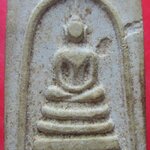 พระสมเด็จพิมพ์ใหญ่ เนื้อผงโสฬลมหาพรหม หลวงปู่จันทร์ วัดศรีเทพ ฯ จ.นครพนม ปี2500