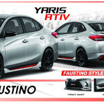 Faustino VS Toyota Yaris Ativ 4D 2020-On [เกิดมาแก่งพร้อมเส้นสายที่ลงตัว]