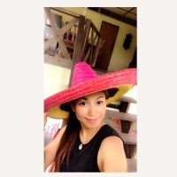 หมวกเม็กซิกัน หมวก sombrero แบบสีรุ้ง สีแดง เปลือกไม้ และม่วง ซื้อ 3 ส่ง EMS ฟรี