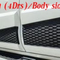 9DEN&K NP300[ชุดกาบประตู4Drs./Body side cladding4ชิ้น] VS NISSAN NAVARA NP-300'14-ปัจจุบัน [กำเนิดมาเป็นผู้นำ ให้ผู้ตามได้แต่เหลียวมอง]