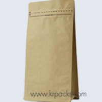 ถุงซิปล๊อค ฟอยล์กระดาษคราฟท์ ขยายข้าง ตั้งได้ 13.5*26.5 ซ.ม. (สินค้าตัวอย่าง)