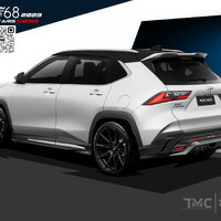ชุดรอบคัน+สปอยเลอร์แนบ 5 ชิ้น 𝐃𝐫𝐢𝐯𝐞𝟔𝟖 by TMC VS All-New Toyota 𝐘𝐚𝐫𝐢𝐬 𝐂𝐫𝐨𝐬𝐬 𝟐𝟎𝟐𝟑 ในรุ่น