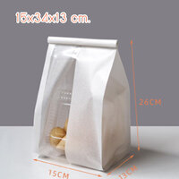 ขนาด 15*34*13 ซม. (แพค 100 ใบ)