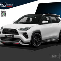 ชุดรอบคัน 4 ชิ้น 𝐃𝐫𝐢𝐯𝐞𝟔𝟖 by TMC VS All-New Toyota 𝐘𝐚𝐫𝐢𝐬 𝐂𝐫𝐨𝐬𝐬 𝟐𝟎𝟐𝟑 ในรุ่น PREMIUM และ P