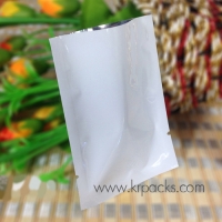 ถุงซีล 3 ด้าน ฟอยล์สีขาว 12 * 18 ซ.ม. (สินค้าตัวอย่าง)