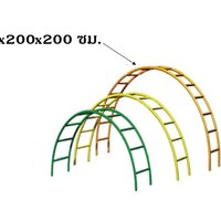 บาร์ปีนป่ าย บาร์โหนโค้ง 3 ระดับ