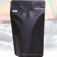 ถุงซิป ฟอยล์สีดำ ขนาด 13*20+7 cm.(125g) (ราคาสินค้าตัวอย่าง)