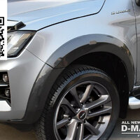 RBS คิ้วล้อสีเทา 4นิ้ว (ใส่รุ่นDoubleCab4ประตู/หรือตอนครึ่ง) 6 ชิ้น VS All New IsuzuD-MAX 2020 Hi Lander, V-Cross [ที่สุดของคนจริงต้องหารถซักคนกับชุดแต่งโดนซักชุด]