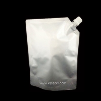 ถุงมีจุก ฟอยล์อลู ขนาด 1500 ML. (จุก 15 มม.)