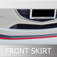 สเกิร์ตหน้า 1 ชิ้น K-Style VS Mazda3 5D'14-17[กับการออกแบบอย่างสอดประสานเทคโนโลยีขั้นสูง กำเนิดแล้ววันนี้]