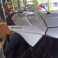 สปอยเลอร์หลังยก 1 ชิ้น DRIVE68 VS TOYOTA YARIS 2013-2016 [กับเส้นสายสีแดงเข้ม เป็นอัตลักษณ์ลายเซ็นต์ 100%]