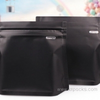 ถุงซิปแนวนอน สีดำ ขนาด 20*16*8 cm.(100g (ราคาสินค้าตัวอย่าง)