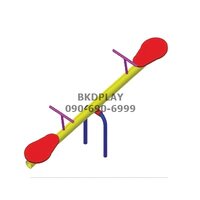 FND-PG-D-08 อุปกรณ์คานกระดก 2 ที่นั่ง (มือจับตัว T)