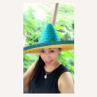 หมวกเม็กซิกัน หมวก sombrero แบบสีรุ้ง สีเขียวและเปลือกไม้ ซื้อ 3 ส่ง EMS ฟรี
