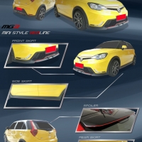 Mini Style By RedLine รอบคัน4ชิ้น VS MG3'14-17[ชุดแต่งผสานการออกแบบที่ลงตัวผสานชิ้นงานแกร่ง]