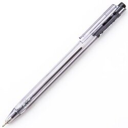 ปากกาลูกลื่น [ตราม้า] 0.5 มม. ดำ H-407