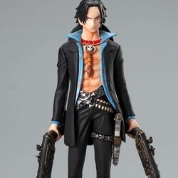 Ace Strong World ของแท้ JP แมวทอง - Super Styling Bandai [โมเดลวันพีช]