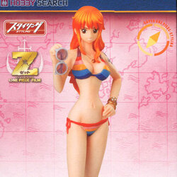 Nami Film Z ของแท้ JP แมวทอง - Super Styling Bandai [โมเดลวันพีช]