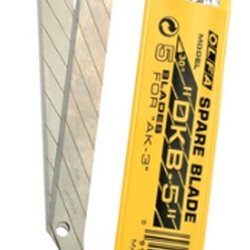 ใบมีดคัตเตอร์เล็ก [OLFA] #DKB-5 30องศา (1แพ็ค/5ใบ)