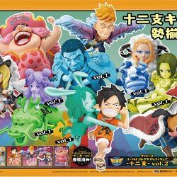 Zodiac Set ของแท้ JP แมวทอง - WCF Banpresto [โมเดลวันพีช] (12 ตัว)
