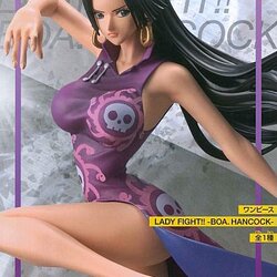 Boa Hancock ของแท้ JP แมวทอง - Lady Fight Banpresto [โมเดลวันพีช]