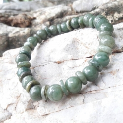 หินหยกเขียวพม่า 8 mm