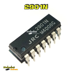 2901N 14–Pin Plastic Dual In-Line Package (DIP)
