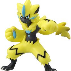 Zeraora ของแท้ JP - Monster Collection Takara Tomy [โมเดลโปเกมอน]