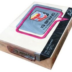 กระดาษถ่ายสี [IQ] A4 80g สีส้ม (500แผ่น/รีม)