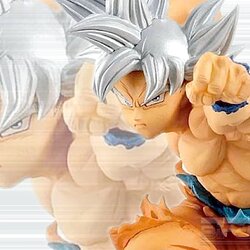 Goku Ultra Instinct ของแท้ JP แมวทอง - Banpresto World Figure Colosseum [โมเดลดราก้อนบอล]