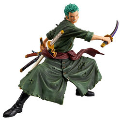 Zoro ของแท้ JP แมวทอง - Zoukei Monogatari Banpresto [โมเดลวันพีช]
