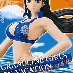 Robin ของแท้ JP แมวทอง - Grandline Girls On Vacation Banpresto [โมเดลวันพีช]