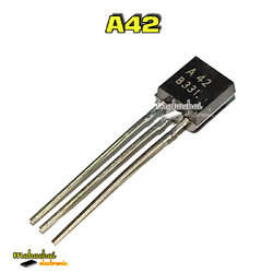 MPSA42 2SA42 A42 TO-92 ทรานซิสเตอร์ NPN Silicon