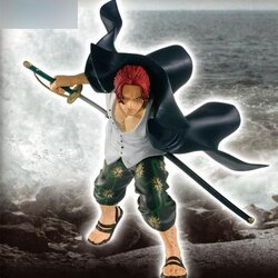 Shanks ของแท้ JP แมวทอง - Swordsmen Banpresto [โมเดลวันพีช]