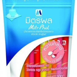 น้ำตาลทรายขาว [มิตรผล] ซองยาว 6กรัม*50ซอง