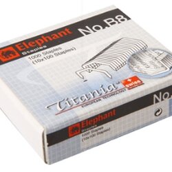 ลวดเย็บ [ตราช้าง] เบอร์บี8 ไททาเนีย