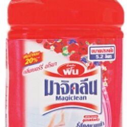 น้ำยาถูพื้น [มาจิคลีน] 5.2ลิตร สีแดง