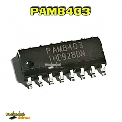 PAM8403DR PAM8403 SOP16 3W*2 Class D