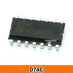 TL074CDT TL074C 074C SOP14 ขยายสัญญาณ