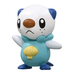 Oshawott ของแท้ JP - Monster Collection Takara Tomy [โมเดลโปเกมอน]