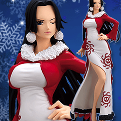 Boa Hancock Winter Style ของแท้ JP แมวทอง - Glitter & Glamours Banpresto [โมเดลวันพีช]