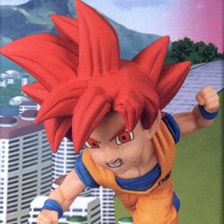 Goku Super Saiyan God ของแท้ JP แมวทอง - WCF Banpresto [โมเดลดราก้อนบอล]